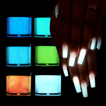 Glow in dark powder for Nail Art Decoration