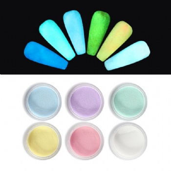 Glow in dark powder for Nail Art Decoration